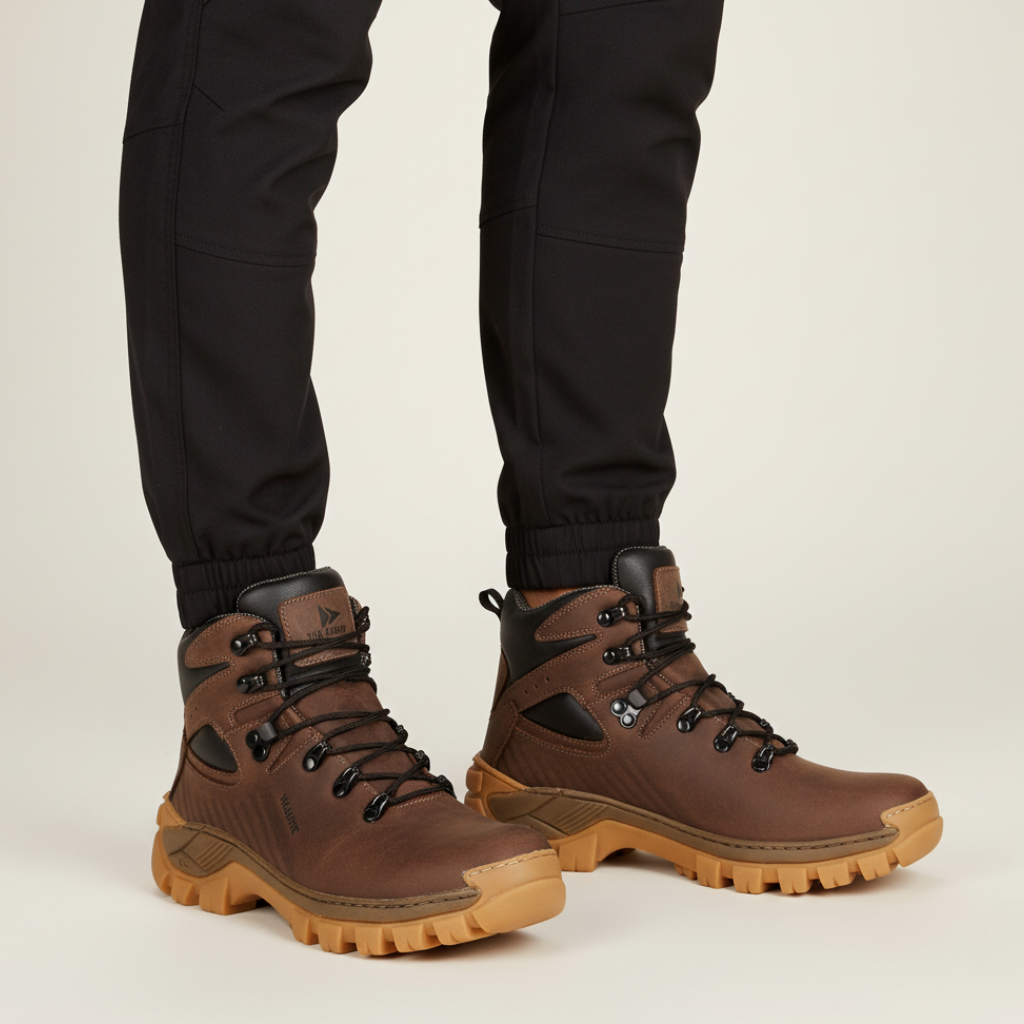 coturno masculino, cat extremo, montana original, coturno couro emborrachado, coturno com CA, bota adventure, coturno semi impermeável, bota de trabalho, coturno profissional, coturno trilha