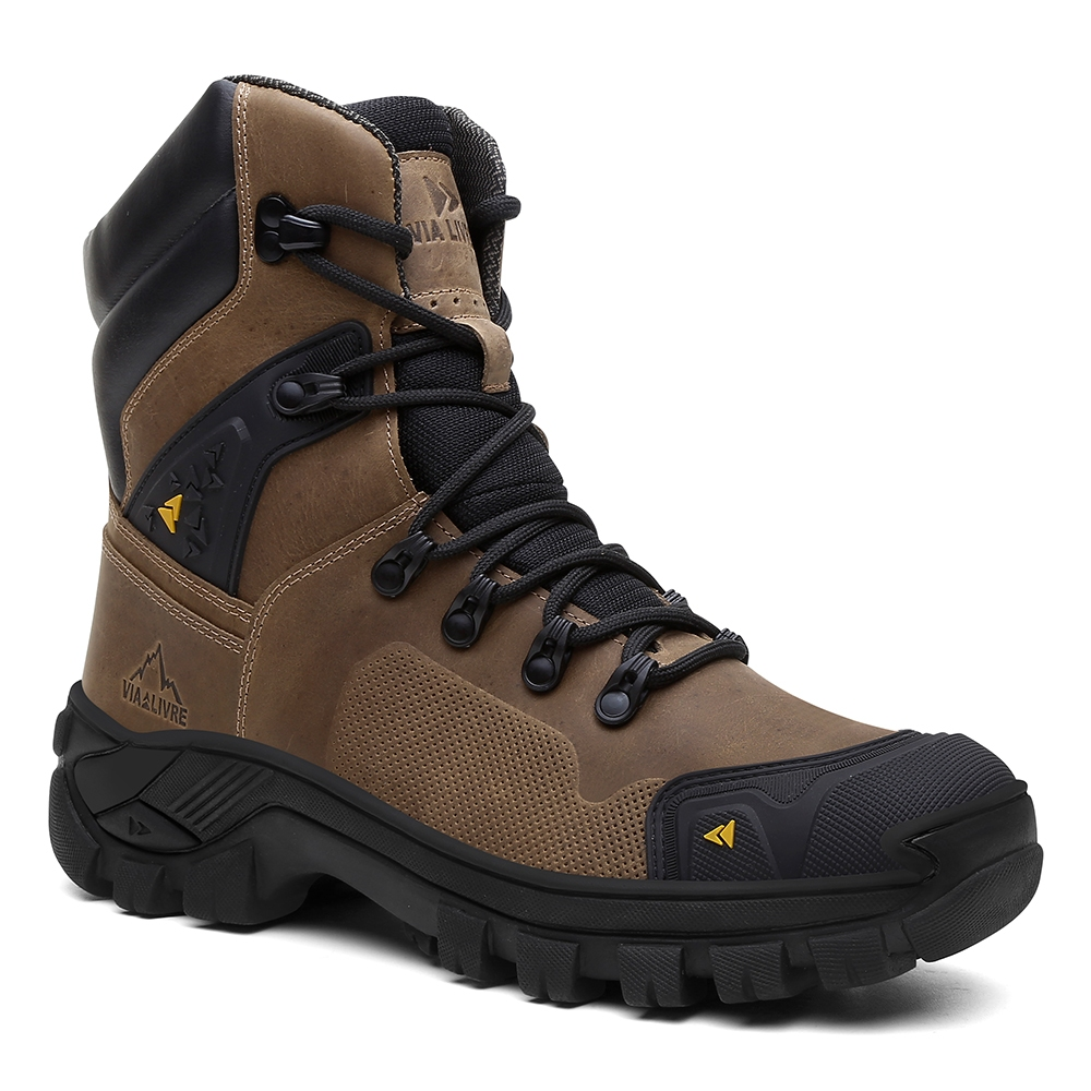 coturno masculino, coturno couro legítimo, coturno cano alto, bota militar, coturno segurança, coturno com CA, bota antiderrapante, coturno trabalho, coturno premium, coturno adventure