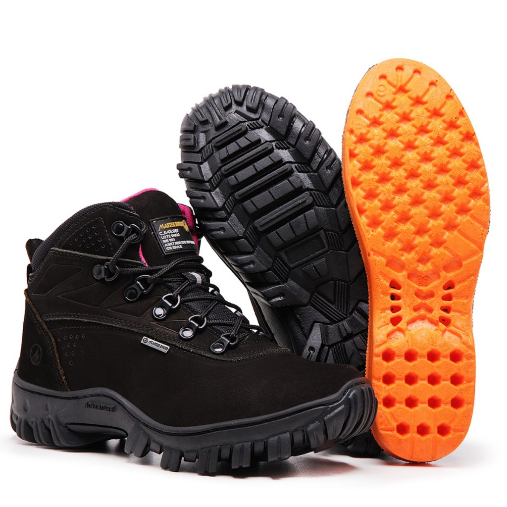 coturno feminino, bota feminina couro, coturno master boots, coturno conforto, bota de trabalho feminina, coturno com palmilha em gel, coturno segurança, coturno dia a dia, coturno antiderrapante, coturno resistente couro