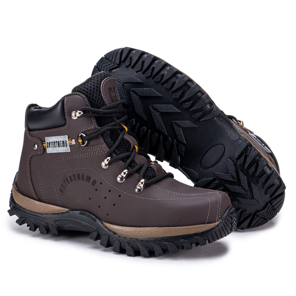 coturno masculino, cat extremo, coturno montana, bota de couro genuíno, coturno com CA, bota semi impermeável, coturno adventure, bota de trabalho, coturno conforto, coturno solado EVA