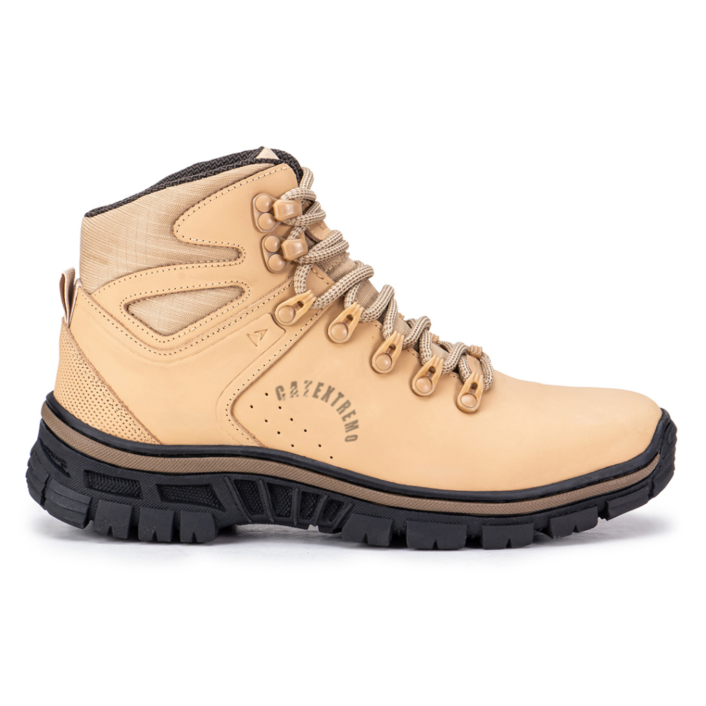 coturno masculino, cat extremo, coturno couro emborrachado, bota semi impermeável, coturno com CA, bota antiderrapante, coturno de trabalho, calçado resistente, bota adventure, couro premium