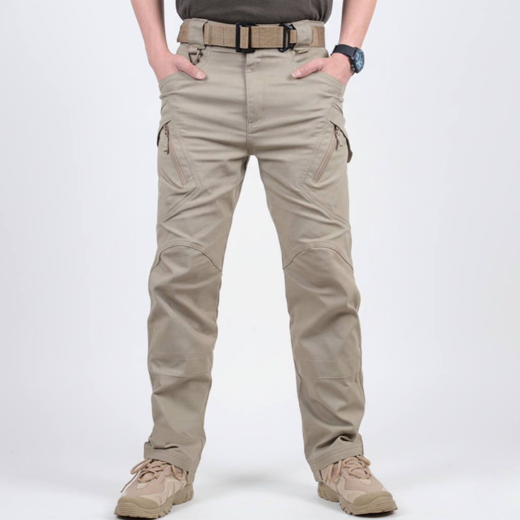 calça cargo masculina, calça tática impermeável, calça de carga outdoor, calça militar masculina, calça resistente à água, calça para trilha e acampamento, calça masculina de aventura, calça cargo elástica, calça tática algodão spandex, calça masculina corta-vento