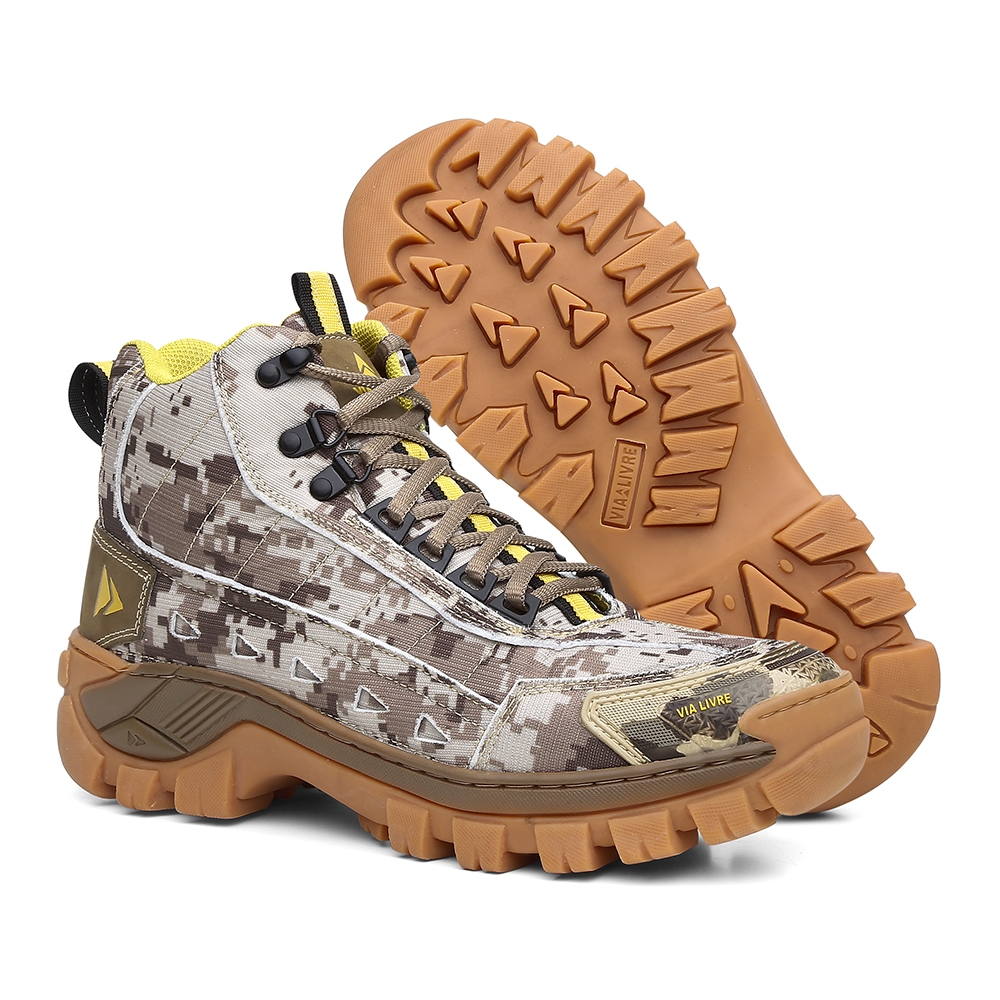 coturno masculino, bota intruder, coturno antiderrapante, coturno couro legítimo, coturno com CA, bota via livre, coturno premium, bota resistente, coturno de trilha, bota durável