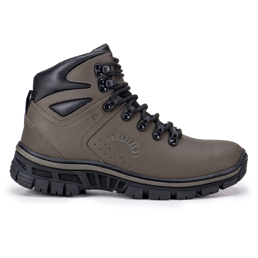 coturno masculino, cat extremo, coturno couro emborrachado, bota semi impermeável, coturno com CA, bota antiderrapante, coturno de trabalho, calçado resistente, bota adventure, couro premium