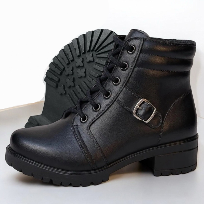 bota feminina, coturno feminino, bota cano curto, bota tratorada, bota off white, bota preta feminina, bota confortável, moda inverno 2025, bota feminina tendência, bota casual feminina, coturno feminino inverno, bota feminina estilosa, bota com salto médio, bota fashion, bota com fivela